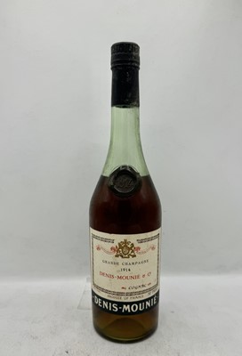 Lot 226 - 1 bottle 1914 Denis Mounie & Co Grande Champagne Cognac