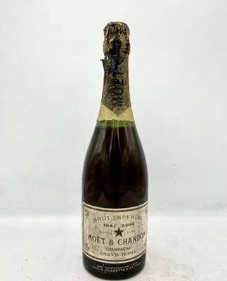 Lot 80 - 1 bottle 1947 Moet et Chandon Rose