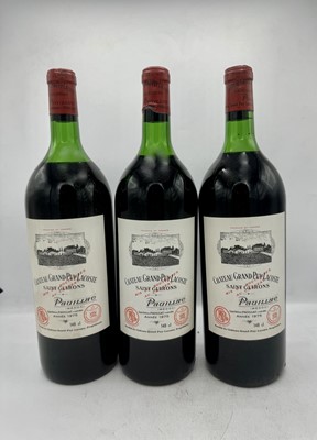 Lot 29 - 6 magnums 1975 Ch Grand Puy Lacoste