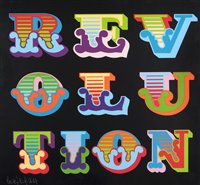 Lot 168 - Ben Eine (British b.1970), ‘Revolution’, 2014