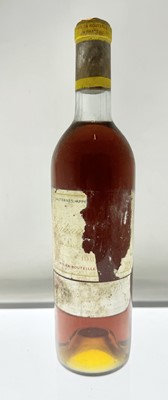 Lot 115 - 1 bottle 1962 Ch d'Yquem