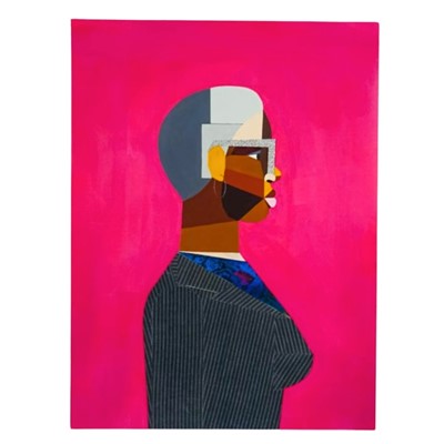 Lot 156 - Derrick Adams (American 1970-), 'Interior Life (Woman)', 2019