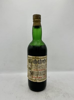 Lot 19 - 1 bottle 1870 Old Sercial Solera