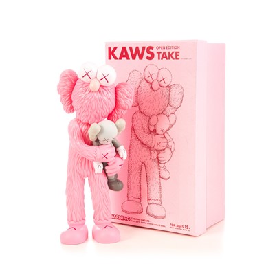Lot 96a - Kaws (American 1974-), 'Take (Pink)', 2020