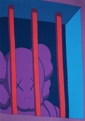 Lot 241 - Kaws (American 1974-), 'Cashmere Blanket', 2023