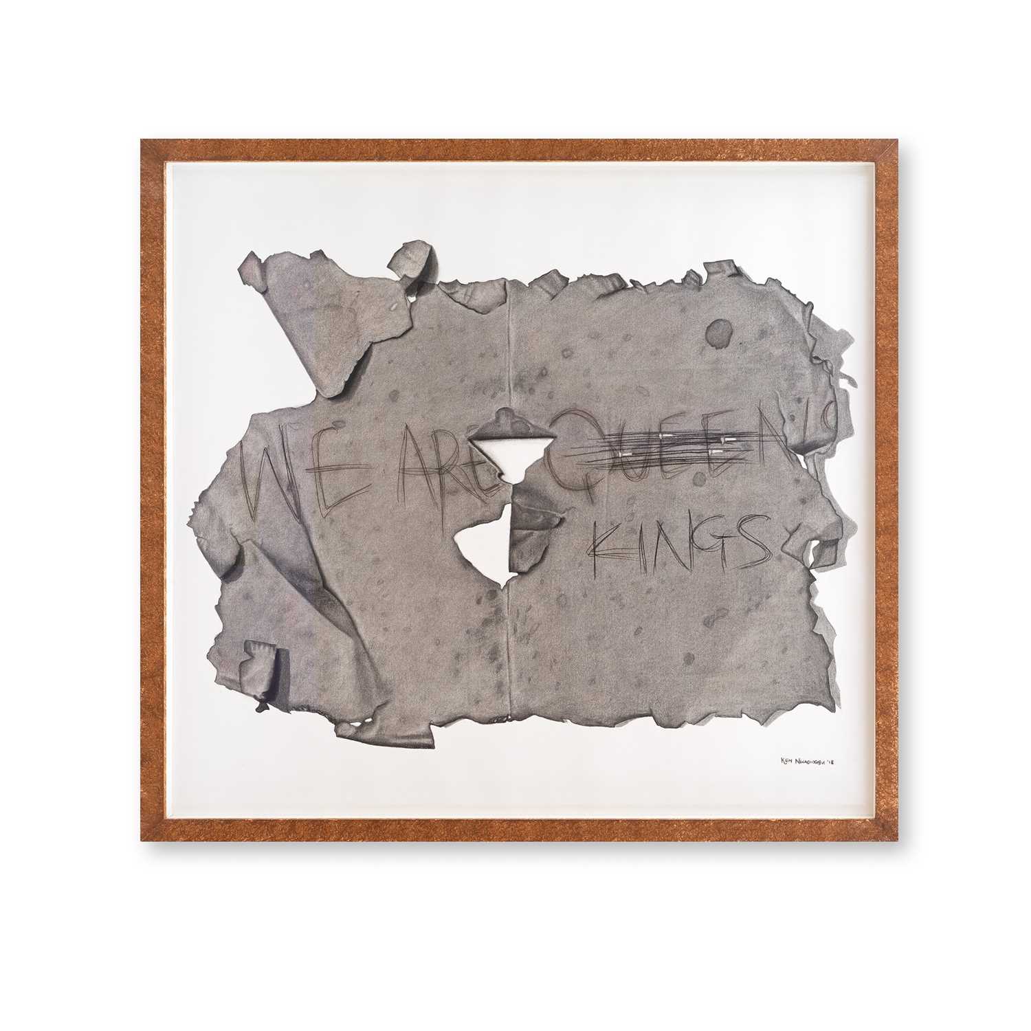 Lot 99 - Ken Nwadiogbu (Nigerian 1994-), 'We Are Kings', 2018
