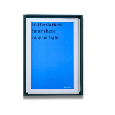 Lot 191 - Banksy, (British 1974-), Damien Hirst (British 1965-), Tracey Emin (British 1963-) & Various Artists, 'In The Darkest Hour There May Be Light', 2006