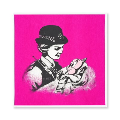Lot 229 - Dolk (Norwegian 1979-), 'Pig Mask (Pink)', 2012