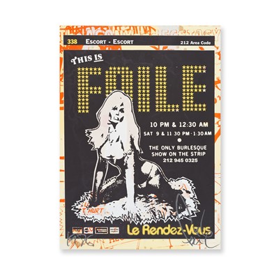 Lot 230 - Faile (Collaboration), 'This Is Faile In Yellow', 2008