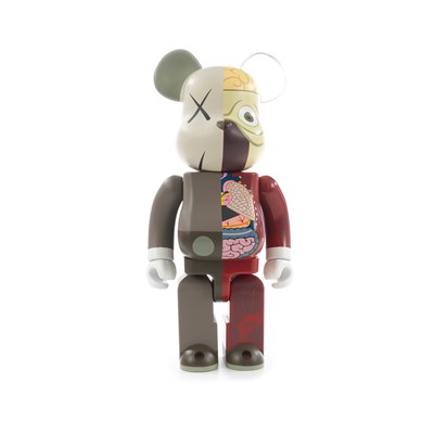 Lot 243 - Kaws (American 1974-), 'Disected Companion Bearbrick 400% (Red)', 2008