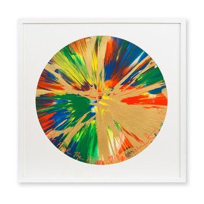 Lot 148 - Damien Hirst (British 1965-), 'Spin Painting'