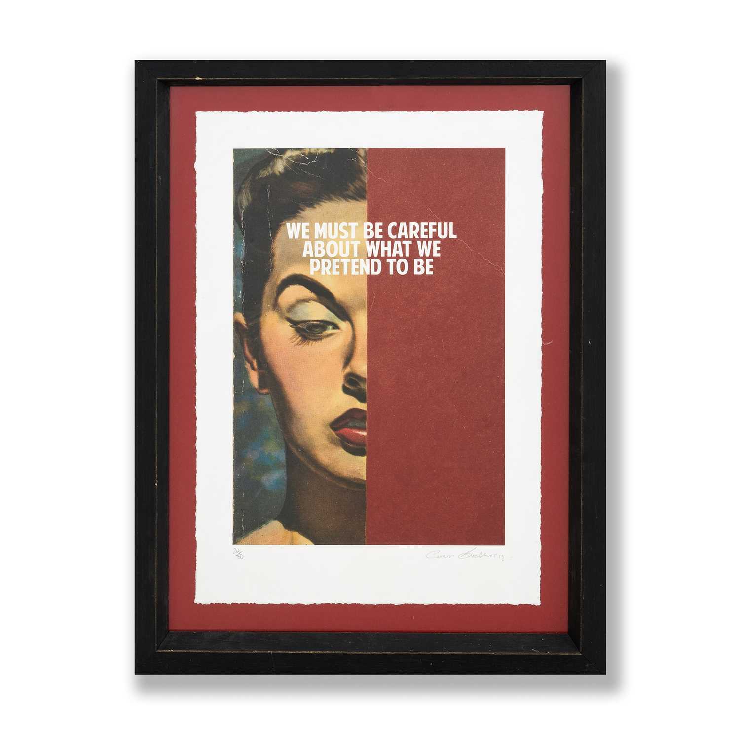 Lot 27 - Connor Brothers (British Duo), 'We Must Be Careful About What We Pretend To Be', 2017