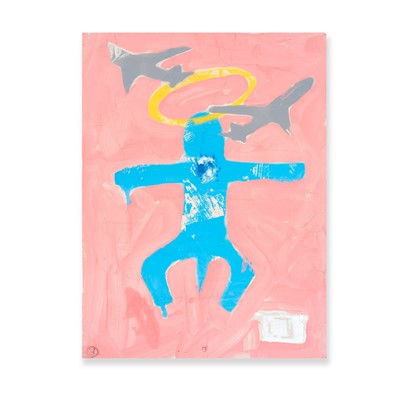 Lot 219 - Robert Del Naja 3D (British 1965-), 'Untitled (Planes)', circa 1990