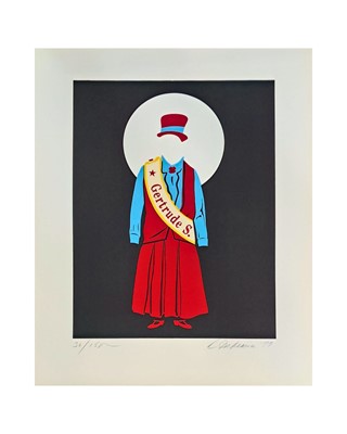 Lot 107 - Robert Indiana (American 1928-2018), 'Mother Of Us All', 1977