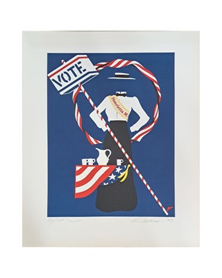 Lot 107 - Robert Indiana (American 1928-2018), 'Mother Of Us All', 1977