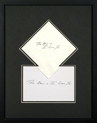 Lot 142a - Tracey Emin (British 1963-), 'The News Is I Love You', 2021