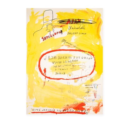 Lot 233 - Jean-Michel Basquiat (American 1960-1988), 'Supercomb', 1988/2021