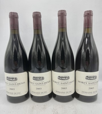 Lot 129 - 4 bottles 2003 Morey-St.Denis Dujac