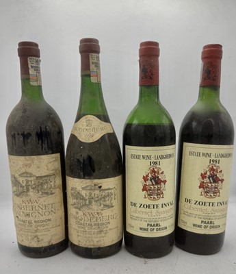 Lot 222 - 11 bottles Mixed South African and Australian Reds