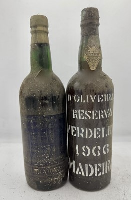 Lot 21 - 2 bottles Mixed Madeira