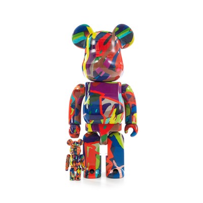 Lot 238 - Kaws (American 1974-), 'Tension Be@rbrick (400% & 100%)', 2021