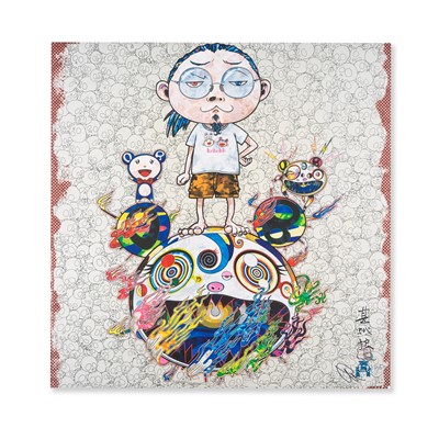 Lot 120 - Takashi Murakami (Japanese 1962-), 'Obliterate The Self And Even A Fire Is Cool', 2013