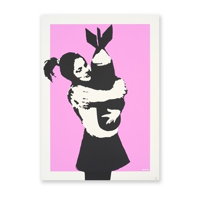Lot 187 - Banksy (British 1974-), 'Bomb Hugger', 2003
