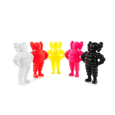 Lot 251 - Kaws (American 1974-), 'Chum (Yellow, White, Pink, Black & Orange)', 2022