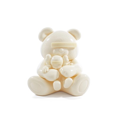 Lot 240 - Kaws (American 1974-), 'Undercover Bear Companion (White)', 2009