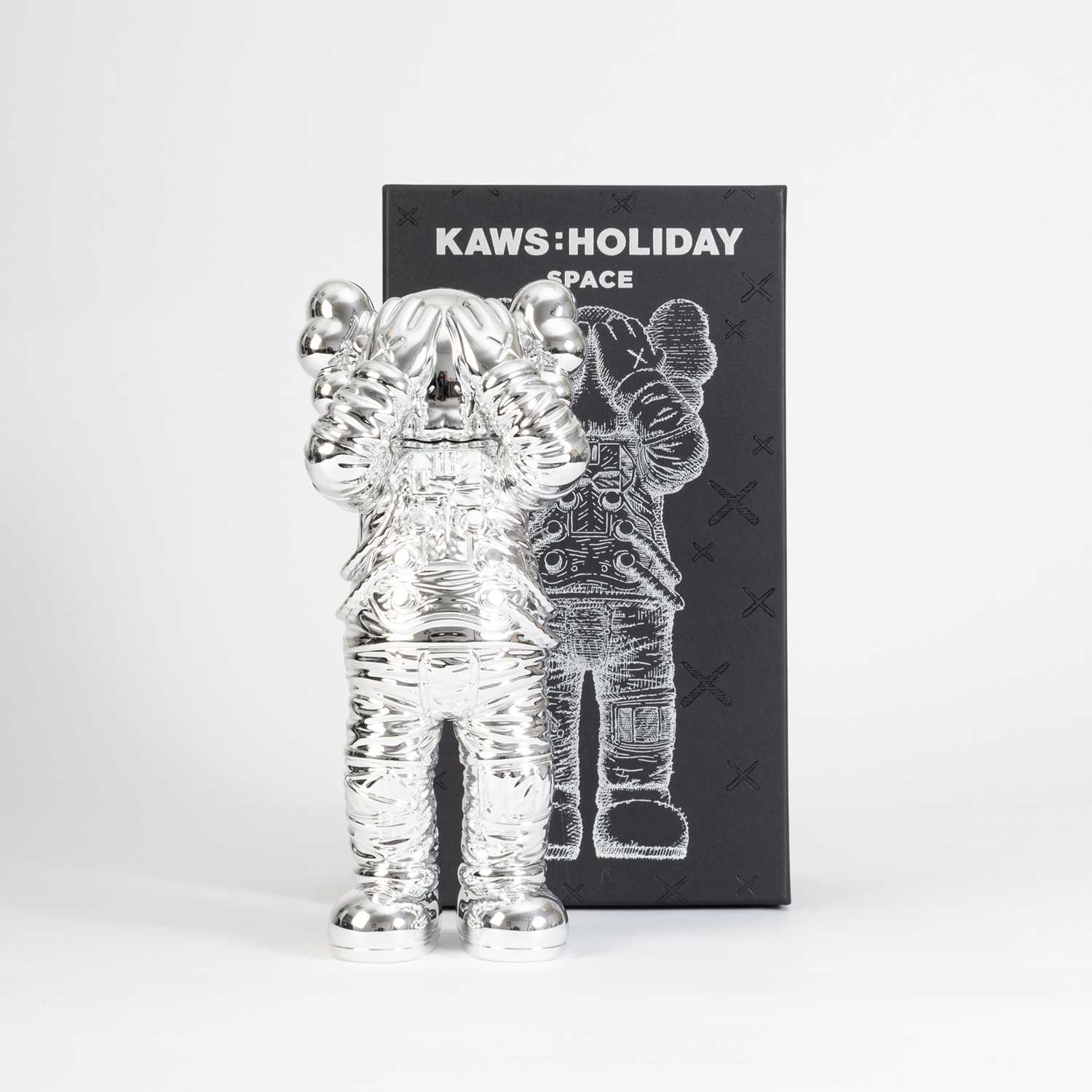 Lot 223 - Kaws (American 1974-), 'Holiday Space (Silver)', 2020