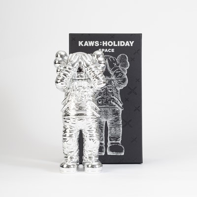 Lot 246 - Kaws (American 1974-), 'Holiday Space (Silver)', 2020