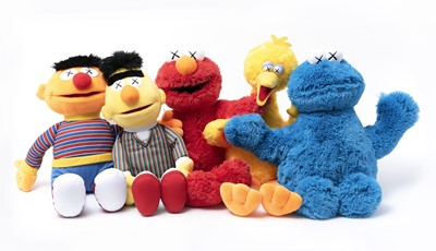 Lot 240 - Kaws & Uniqlo (Collaboration), 'Kaws Sesame Street', 2018