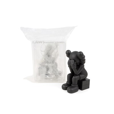 Lot 254 - Kaws (American 1974-), 'Passing Through (Grey & Black)', 2018