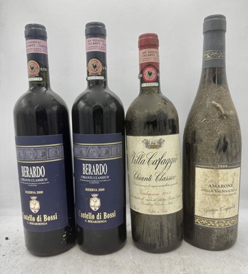 Lot 165 - 9 bottles Mixed Red Wines