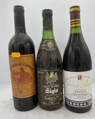 Lot 201 - 5 bottles Mixed Rioja
