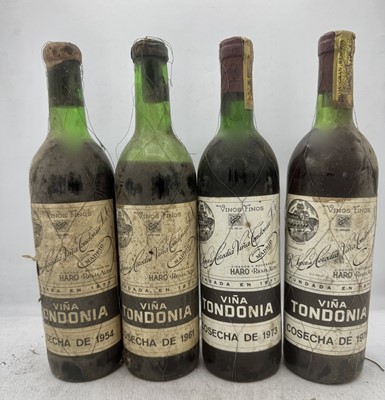 Lot 202 - 7 bottles Mixed Vina Tondonia