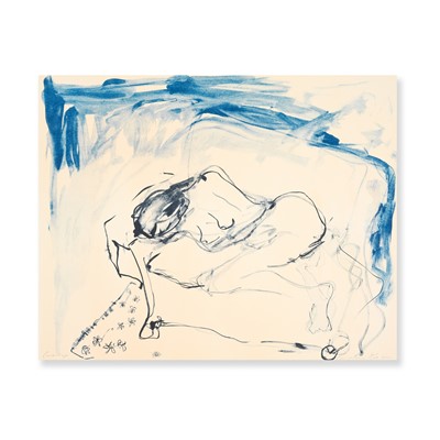 Lot 179 - Tracey Emin (British 1963-), 'Curled Up, from Greenpeace 50 Years Print Portfolio', 2022