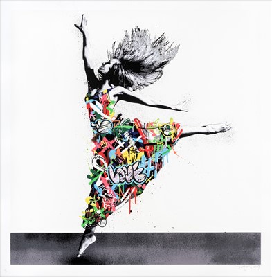 Lot 392 - Martin Whatson (Norwegian b.1984) 'Dancer (White)' 2015, unreleased edition