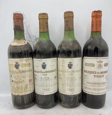 Lot 213 - 11 bottles Mixed Maruqes de Murrieta and Ramon Bilbao