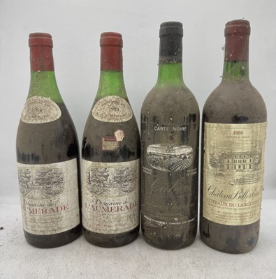 Lot 166 - 12 bottles Mixed French Reds