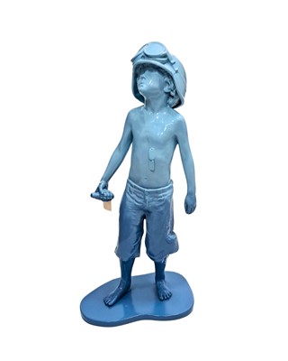 Lot 273 - Schoony (British 1974-), 'Boy Soldier 1/2 Scale Blue', 2019