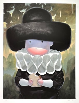 Lot 76 - Giorgiko (Collaboration), 'Jester On Lunch Break', 2022