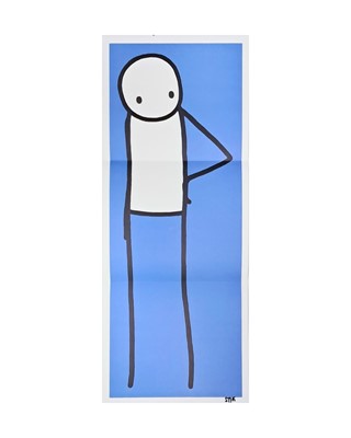 Lot 276 - Stik (British 1979-), 'Hip (Blue)', 2013
