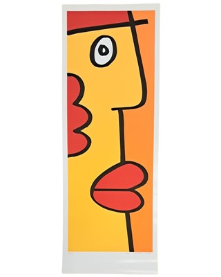 Lot 283 - Thierry Noir (French 1958-), 'I Am Looking In The Same Direction As You', 2005