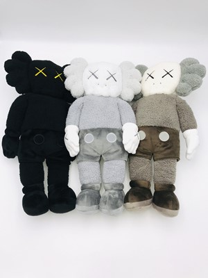 Lot 237 - Kaws (American 1974-), 'Holiday Hong Kong Plush (Set of 3)', 2019