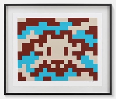 Lot 194 - Invader (French 1969-), 'Camo (M-3C-M1)', 2024