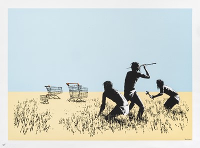 Lot 190 - Banksy (British 1974-), ‘Trolleys (Colour)’, 2007