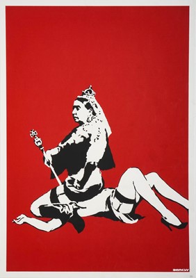 Lot 183 - Banksy (British 1974-), 'Queen Victoria', 2003