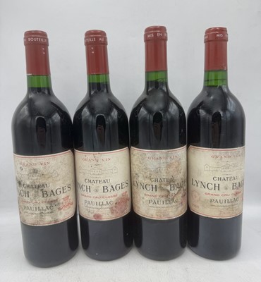 Lot 54 - 4 bottles 1989 Ch Lynch Bages