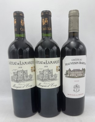 Lot 55 - 7 bottles Mixed Bordeaux